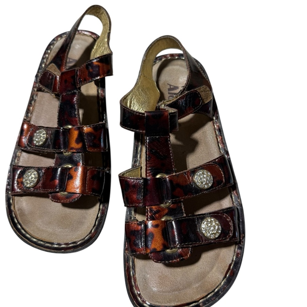 Algeria 38 Elegant Brown Leather Sandals